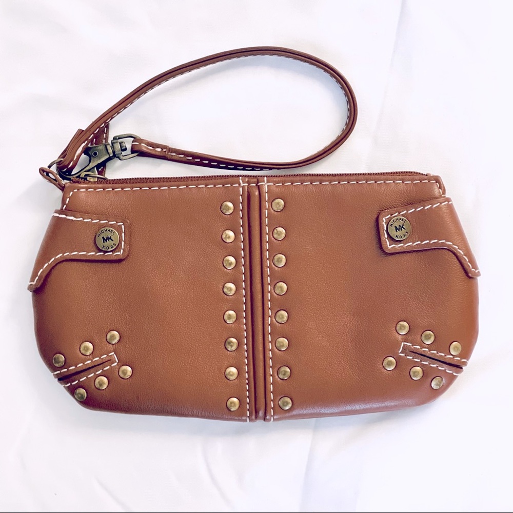 Michael Michael Kors Astor Wristlet w/Studs